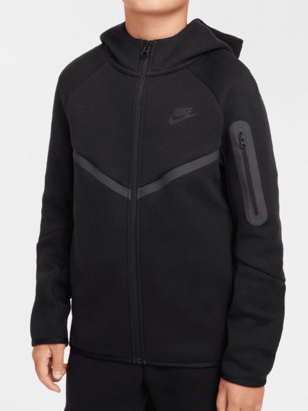 NIKE BOYS FLEECE FULL ZIP SWEATSHIRT